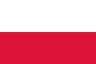 image: Bandeira da equipe de vôlei Polônia